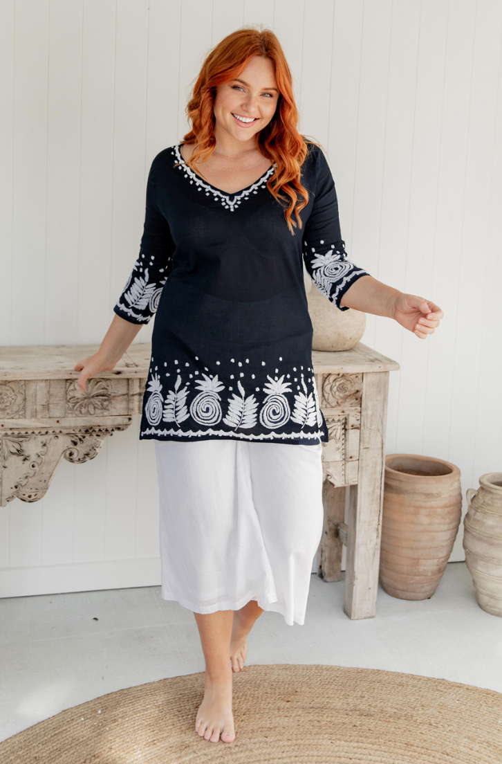 Tunic Pineapple Portico Shop