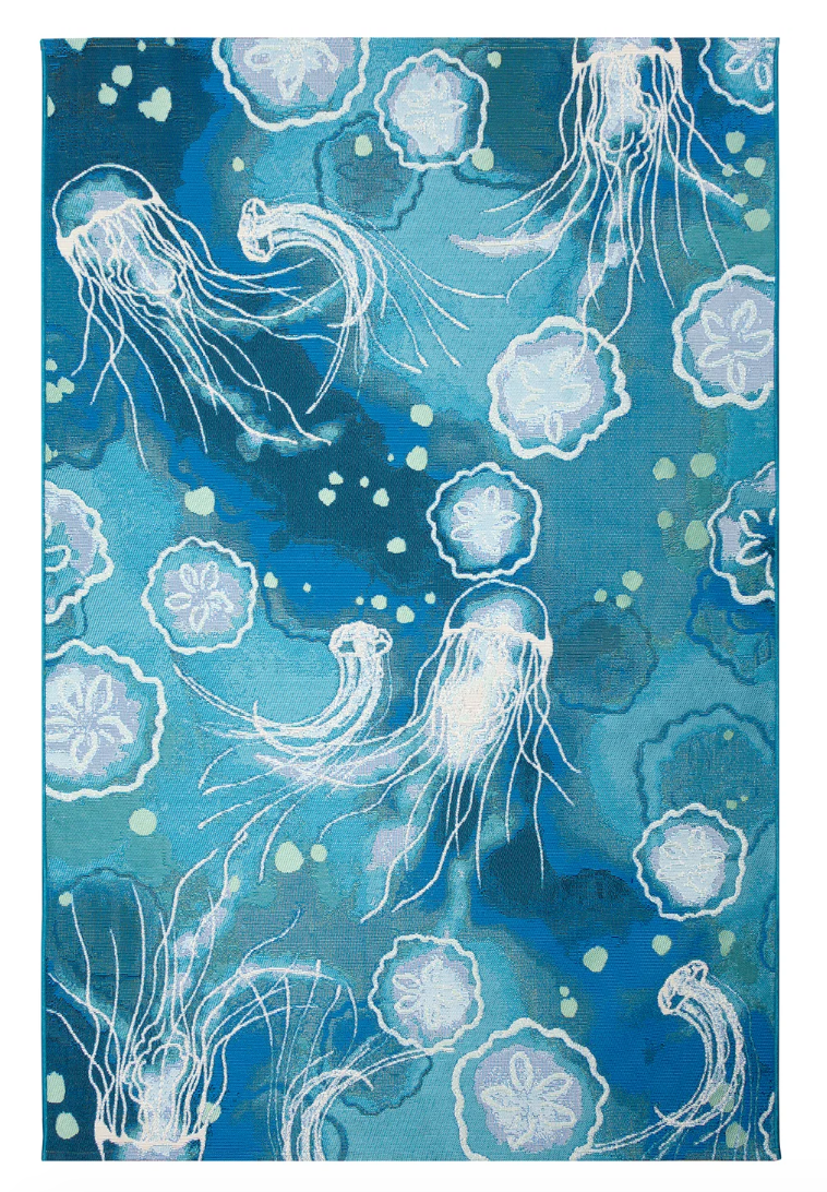 Marina Jellyfish Bloom Indoor/Outdoor Rug
