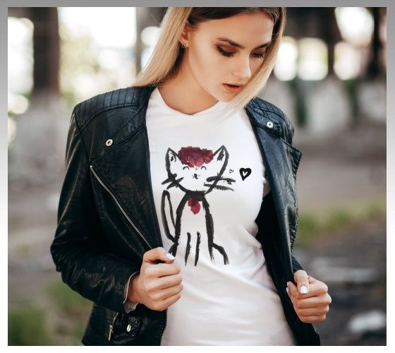 Flower Cat T-Shirt