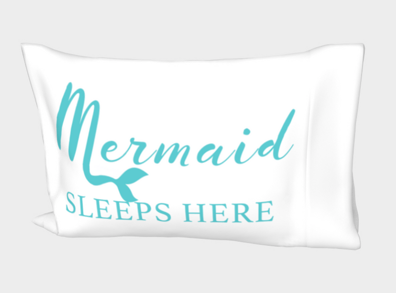 Mermaid Sleeps Pillow Case
