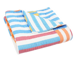 Quilted Throw Sol Stripe