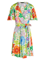 Mini Wrap Dress May Flowers