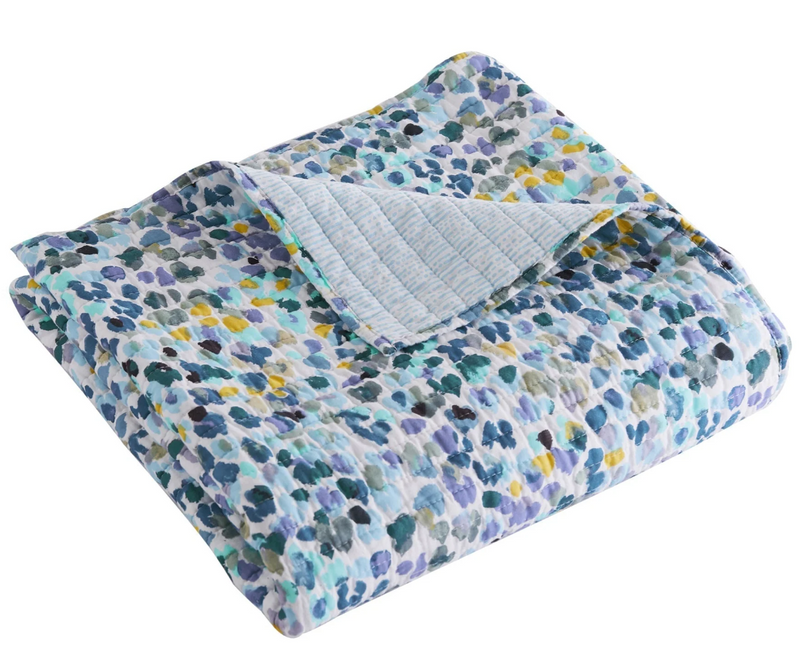 Quilted Throw Calico