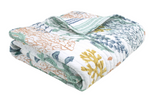 Quilted Throw Ocean Meadow