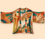 Kimono Jacket Painted Palms