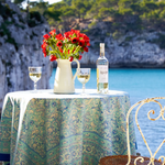 Table Linens La Mer Aqua