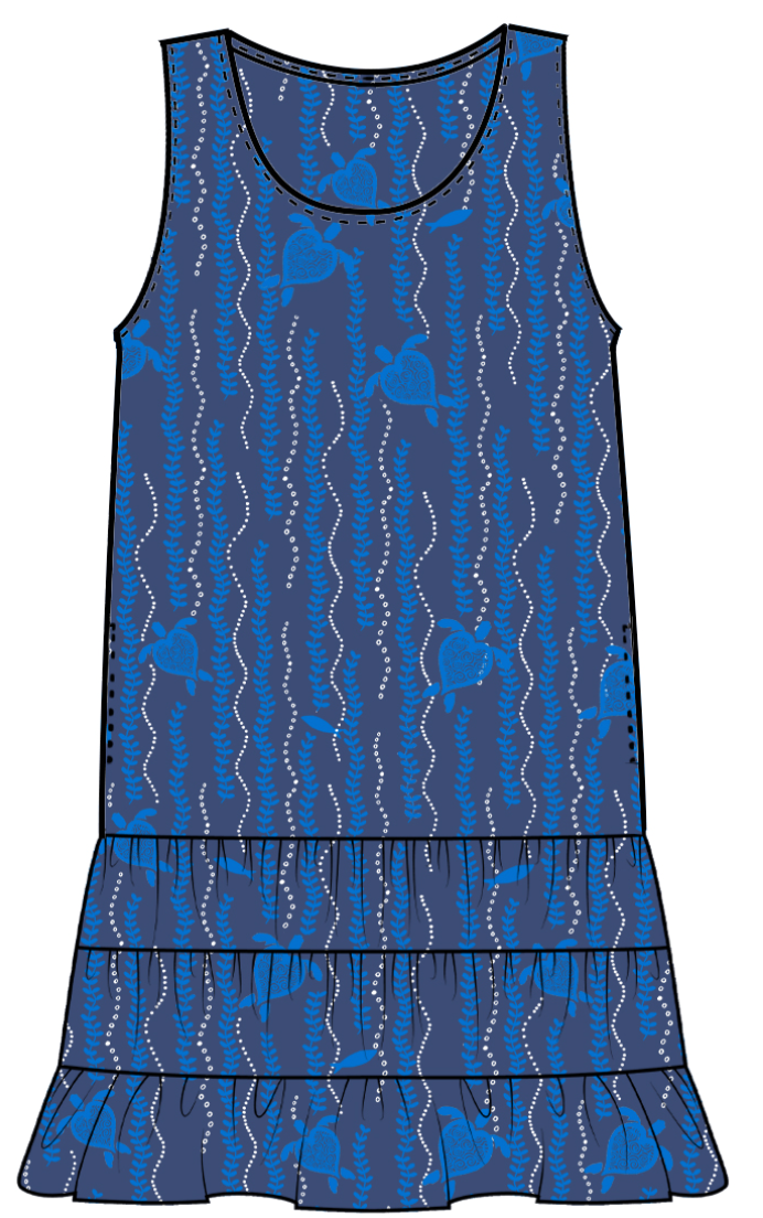 Turtle Frill Dress