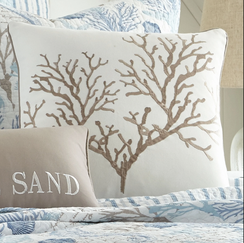 Galapagos Coral Pillow