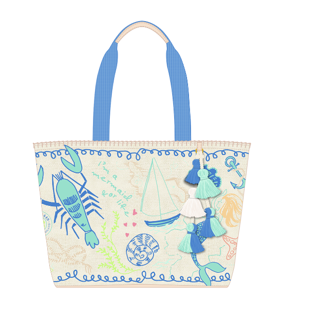 Beach Tote Overboard