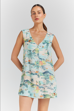Holiday Button Up Dress