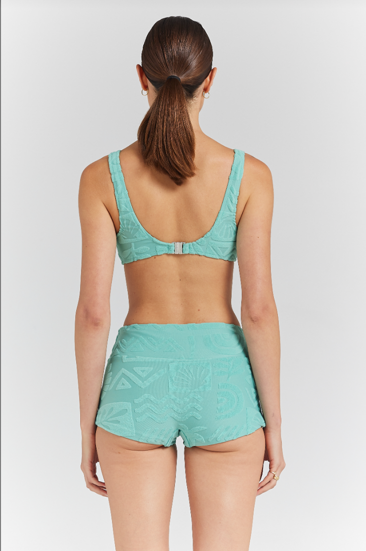 Mai Tai Crop Top Jade