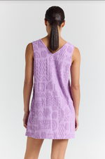 Mai Tai Tunic Dress Lilac