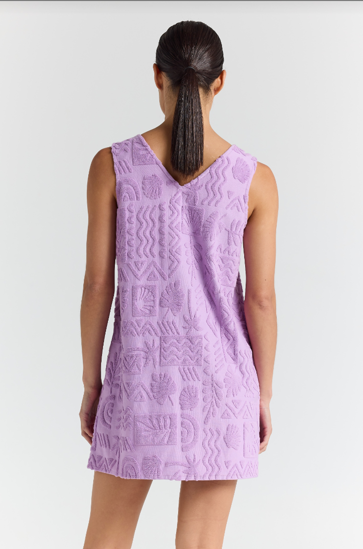 Mai Tai Tunic Dress Lilac