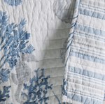 Quilted Throw Coral Landing