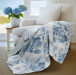 Quilted Throw Coral Landing