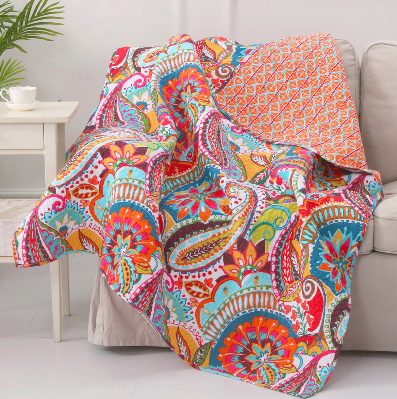 Quilted Throw Rhapsody