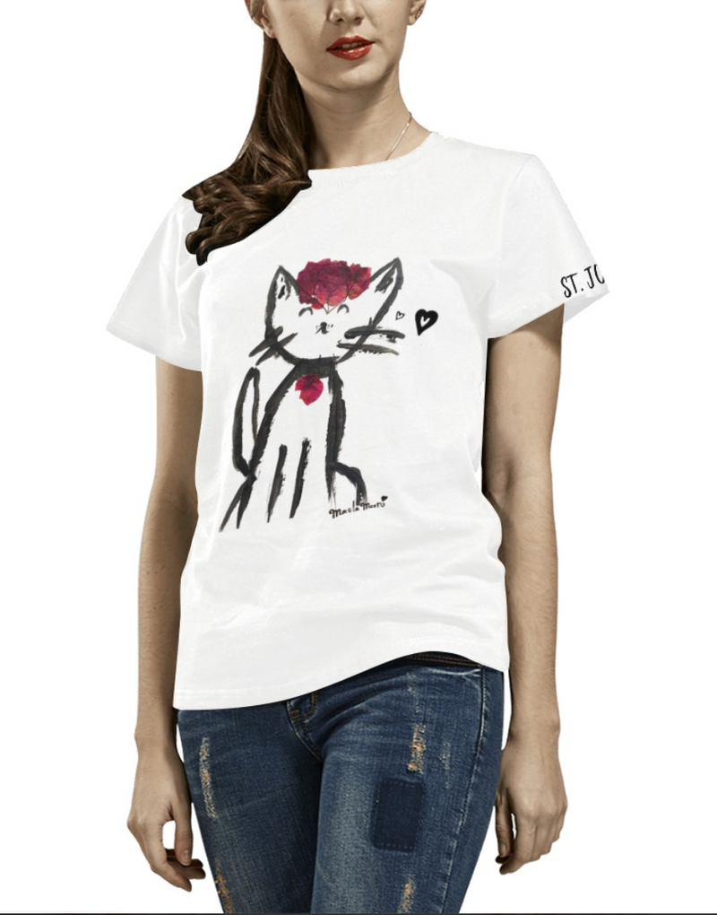 Flower Cat T-Shirt