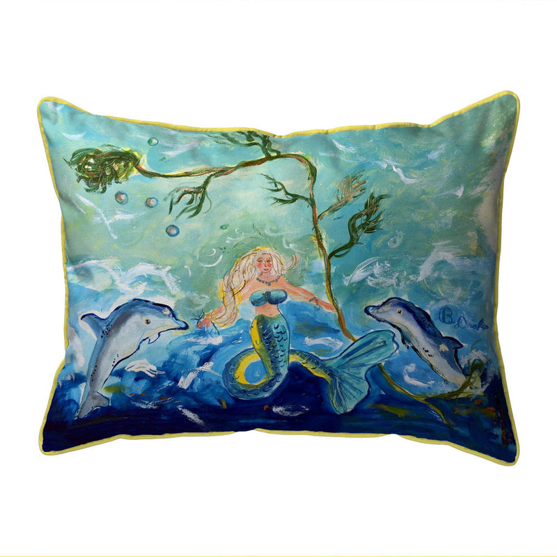 Mermaids Playing Pillows