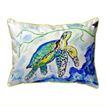 Yellow Sea Turtle Pillow