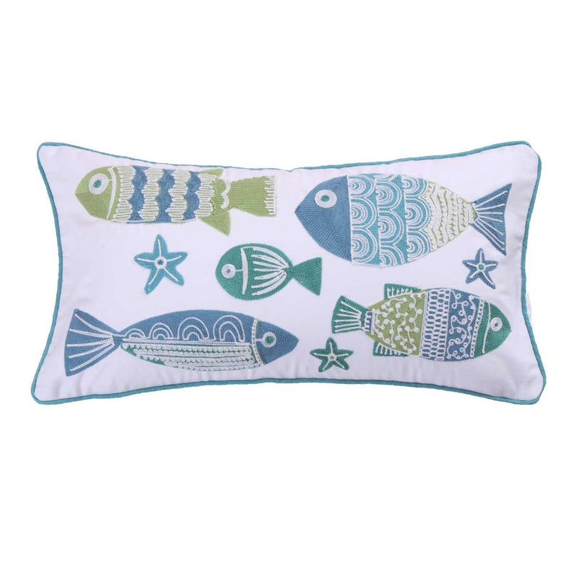 Ocean Springs Fish Pillow