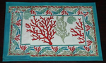 Table Linens Reef Coral