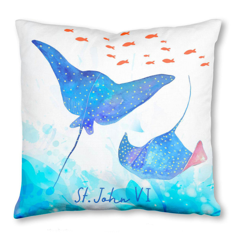 Dancing Rays Pillow Cover