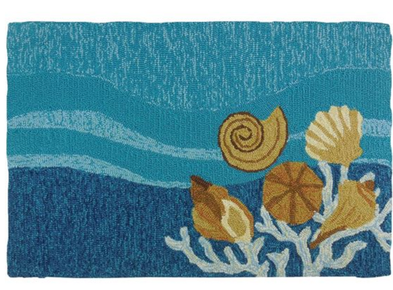 Shells & White Coral Indoor/Outdoor Rug