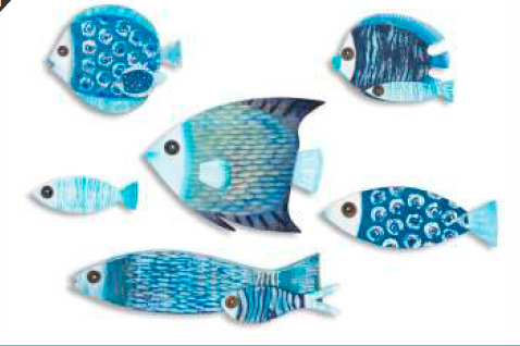 BJ Tropical Fish Set/6