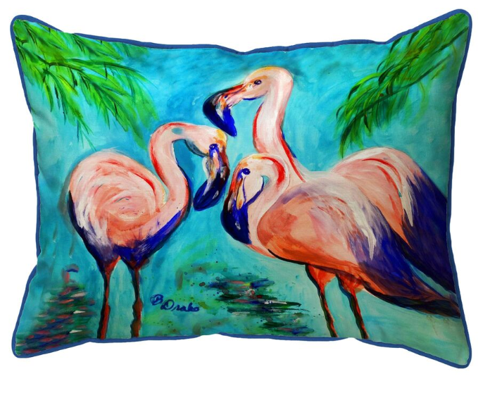 Flamingo IV Pillow