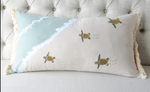 Turtle Migration Lumbar Pillow