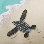Sea Turtle Scurry Pillow