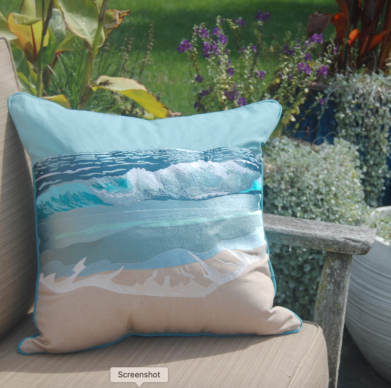 Breaking Waves Pillow