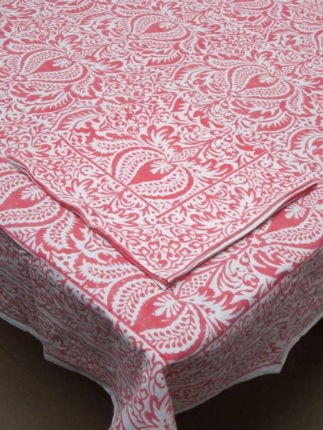 Table Linens Cypress Coral